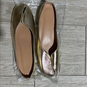 Shimmering Gold Women's Loafers